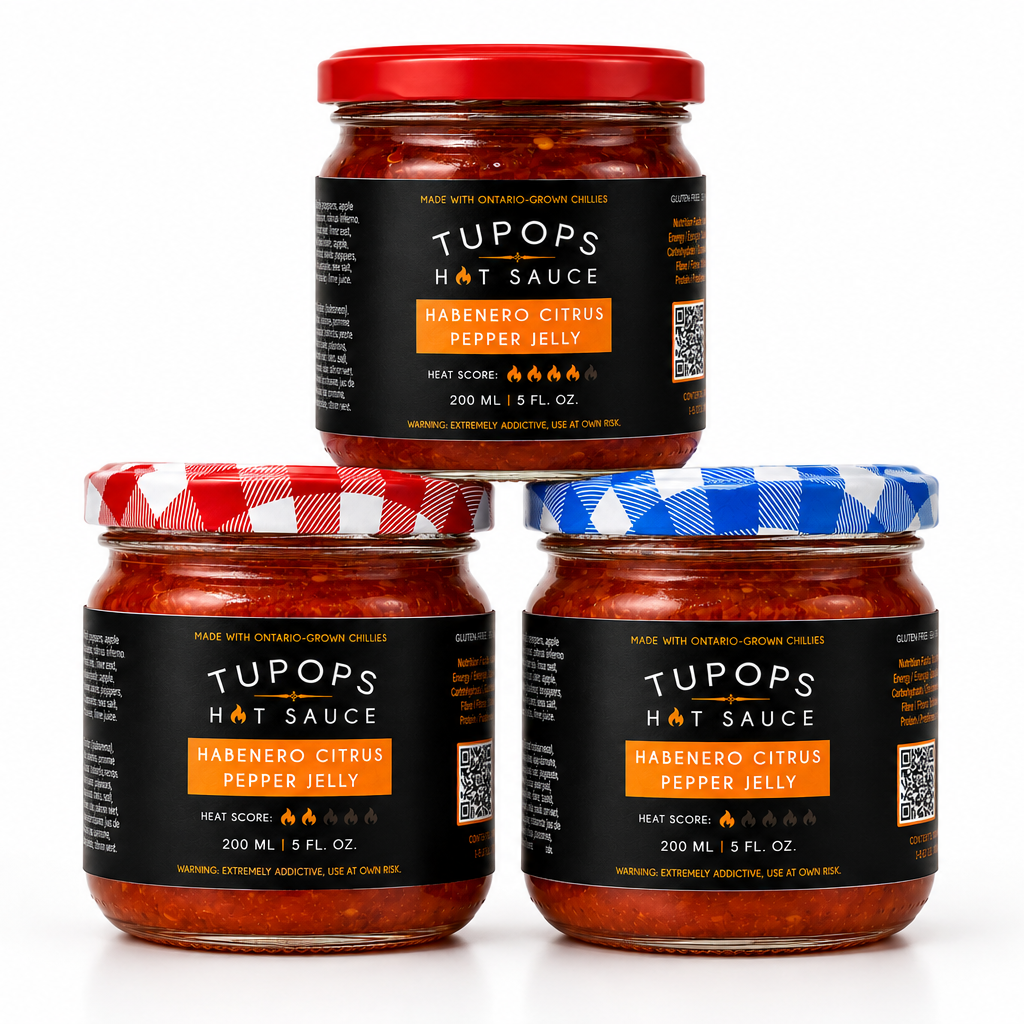 Tupops Pepper Jelly - 3 Pack