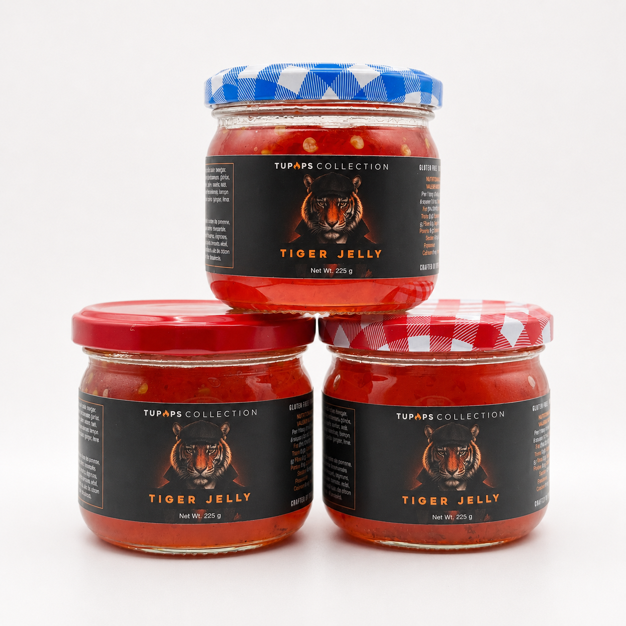 Tupops Tiger Pepper Jelly - 3 Pack
