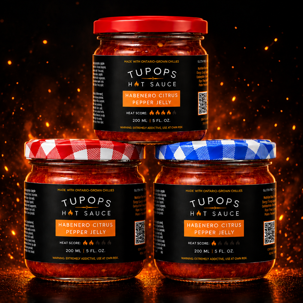 Tupops Pepper Jelly - 3 Pack