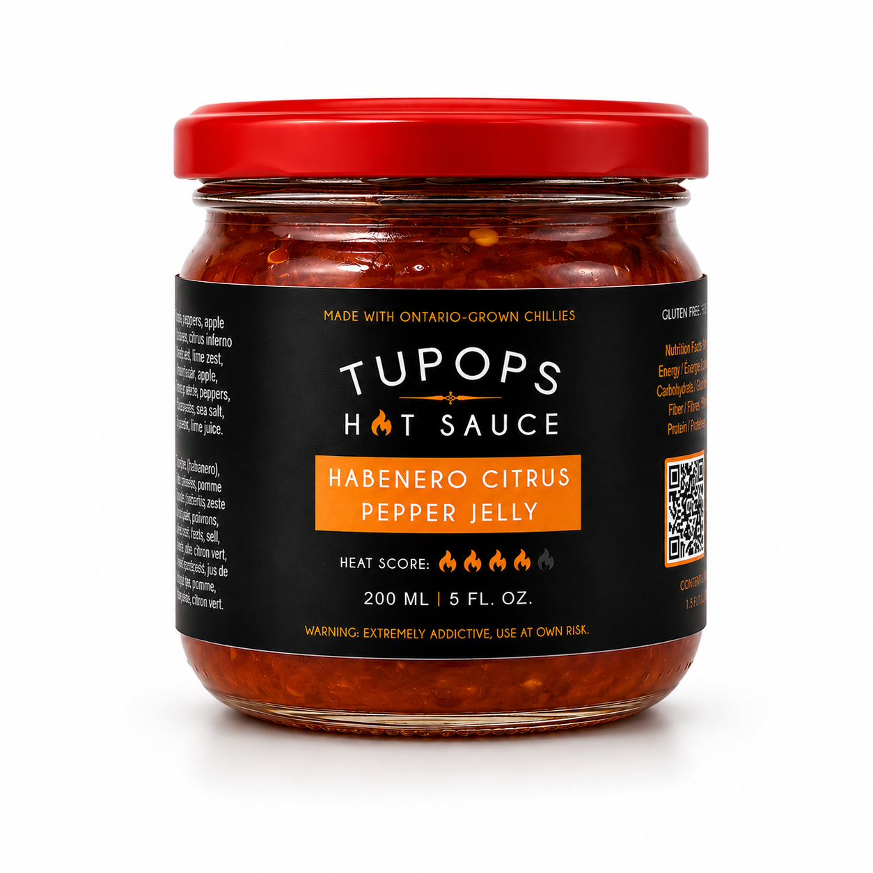 Tupops Pepper Jelly - Hot